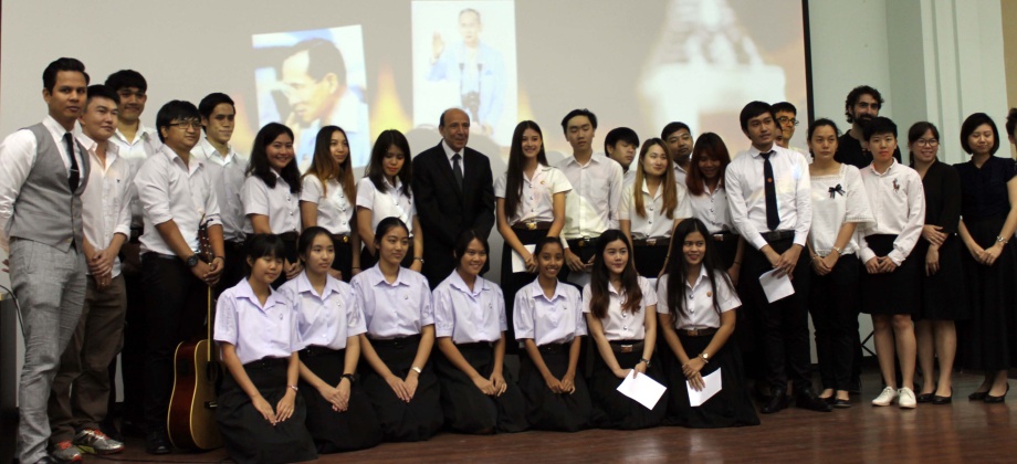 El Embajador en Tailandia ofreció conferencia sobre las relaciones entre Colombia y Asia en una universidad de Bangkok