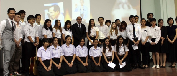 El Embajador en Tailandia ofreció conferencia sobre las relaciones entre Colombia y Asia en una universidad de Bangkok