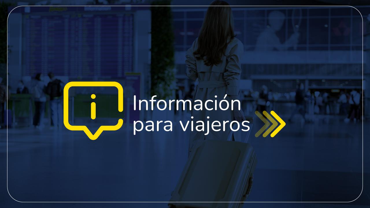Información para viajeros
